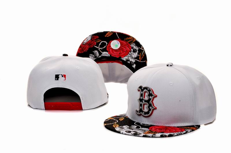MLB Boston Red Sox NE Snapback Hat #28